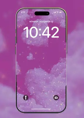 Glitter Wallpaper android App screenshot 1